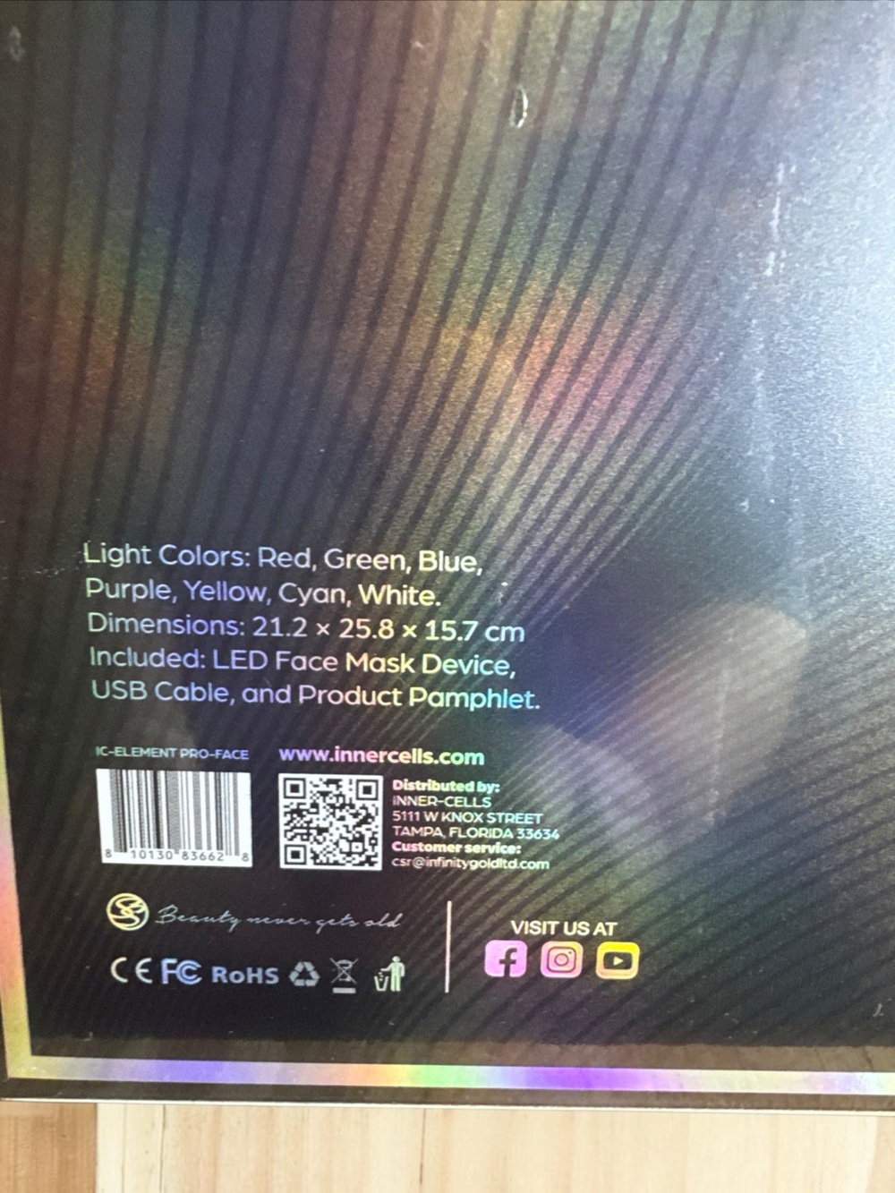 Inner-Cells Radiant Glow Multi-Purpose Face Device - Picture 7 of 8